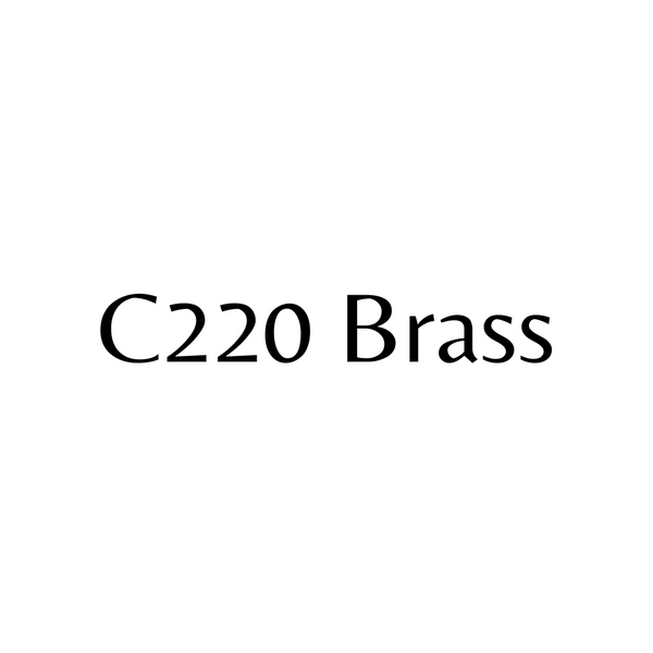 What Is: C220 Brass